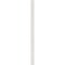 Ekena Millwork Quarter Round Top Right Non-Functional, PVC Gable Vent w/ 1" x 4" Flat Trim Frame, 06"W x 22"H GVPQR06X2201DUN - alternate 2